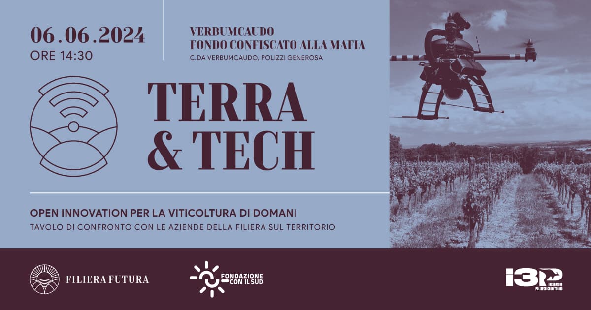Terra & Tech Sicilia - Tavolo di confronto per la viticoltura di domani - 6 giugno 2024 a Verbumcaudo, Polizzi Generosa (Palermo)