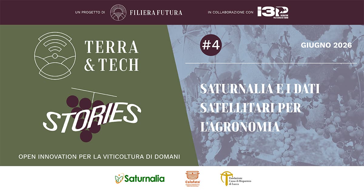 Terra & Tech Stories #4: Saturnalia e i dati satellitari per l’agronomia